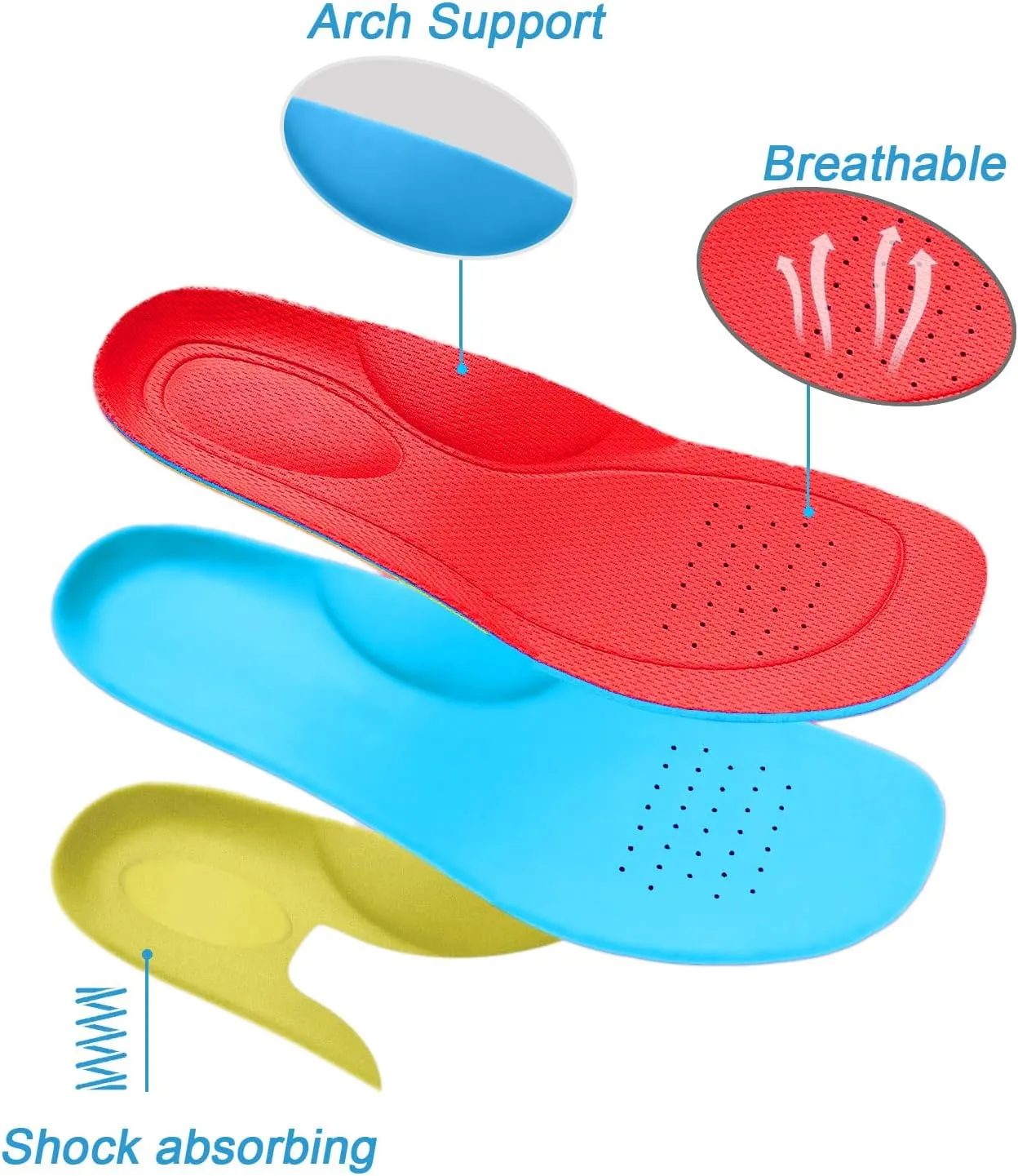Womens Wide Toe Box Slip on Walking Shoes Non Slip Shoes Arch Support Casual Loafers Soft Knit Shoes