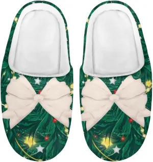 Xpyiqun House Slippers Kids Slip On Shoes Size 9-14.5 Warm Cozy Boys Girls Home Slippers Bedroom Shoes