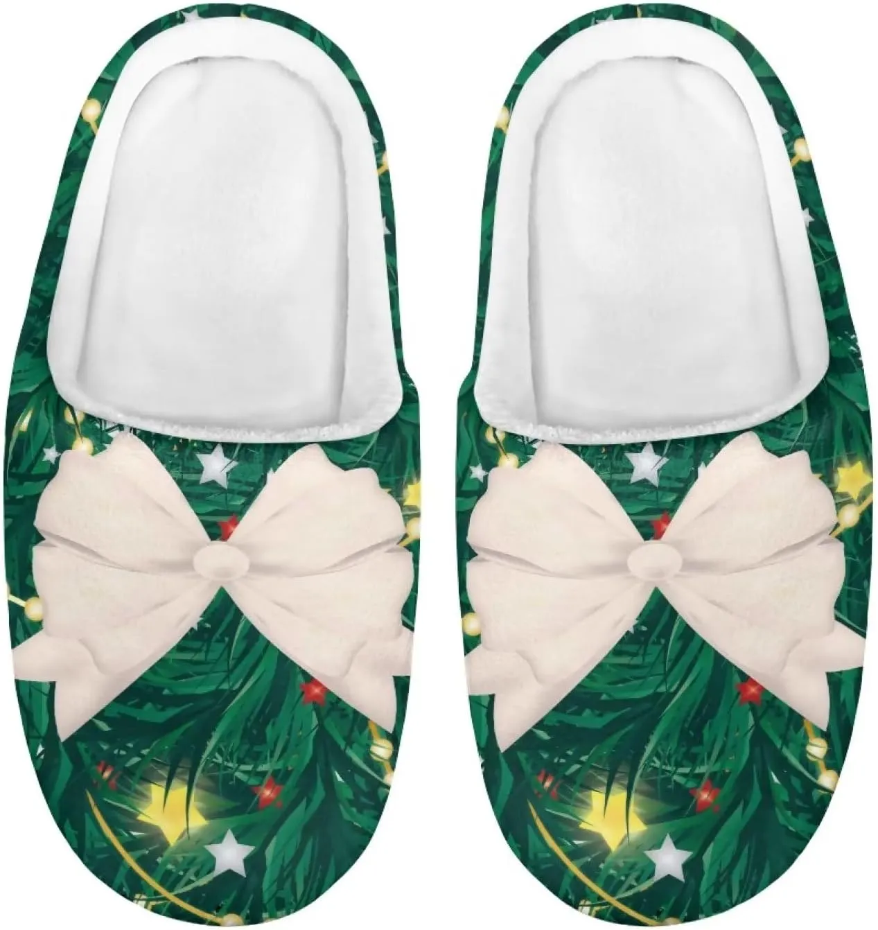 Xpyiqun House Slippers Kids Slip On Shoes Size 9-14.5 Warm Cozy Boys Girls Home Slippers Bedroom Shoes