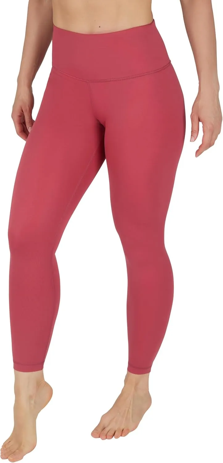 Yogalicious High Waist Squat Proof Criss Cross V-Back Ankle Length Leggings