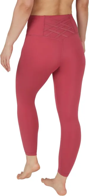 Yogalicious High Waist Squat Proof Criss Cross V-Back Ankle Length Leggings